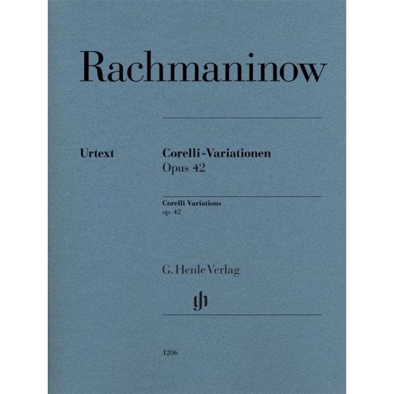 Rachmaninoff, Sergei Wassiljewitsch - Corelli Variations op. 42 