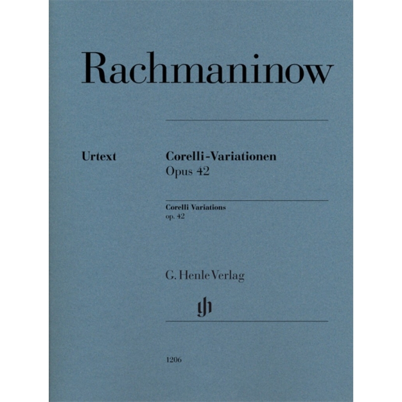 Rachmaninoff, Sergei - Corelli Variations op. 42