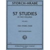 Storch / Hrabe - 57 Studies for Double Bass, Volume 1