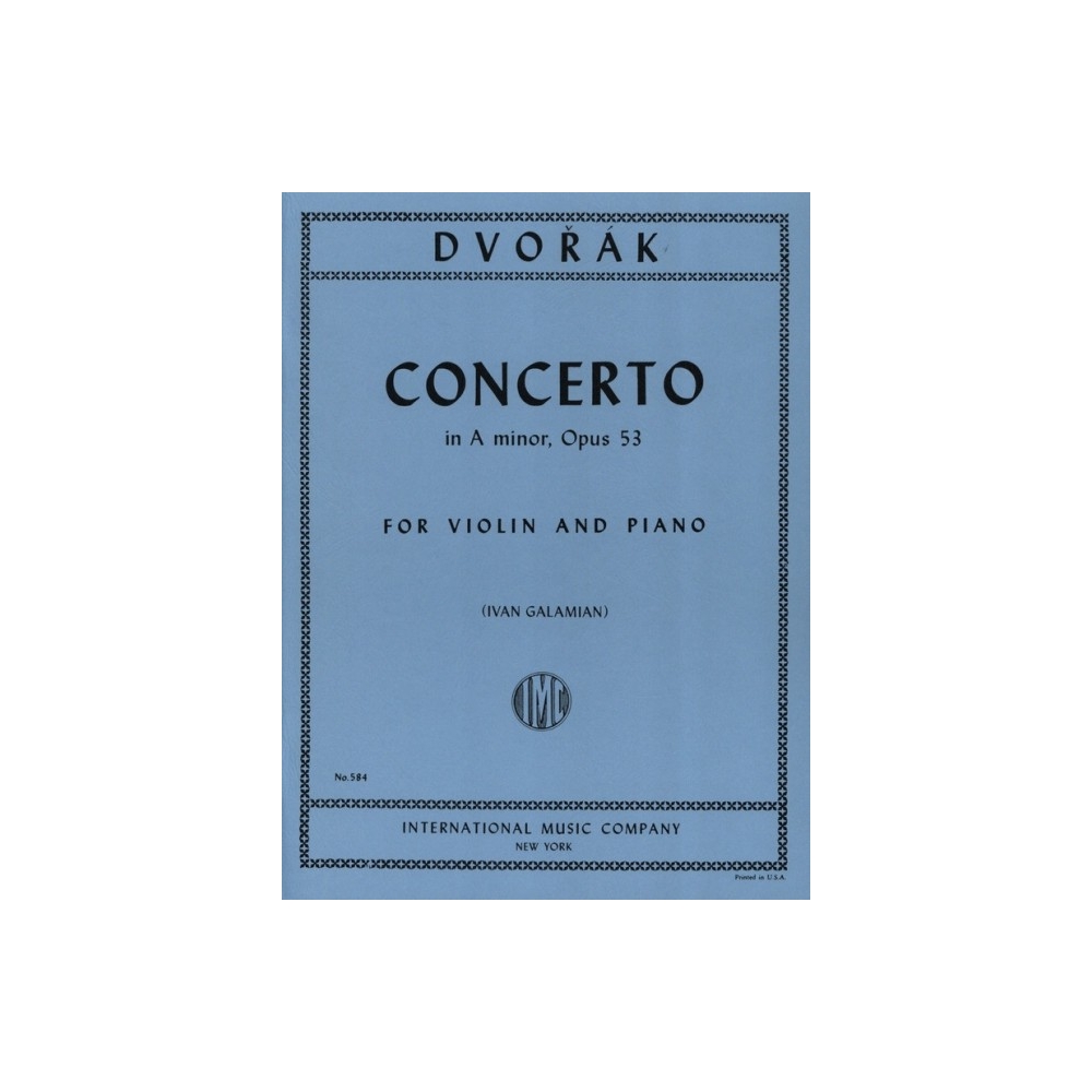 Dvorák, Antonín - Concerto in A minor op.53