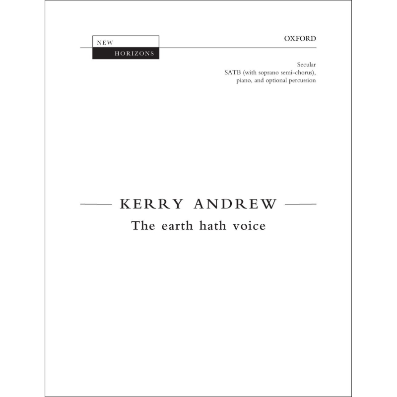 Andrew, Kerry - The earth hath voice