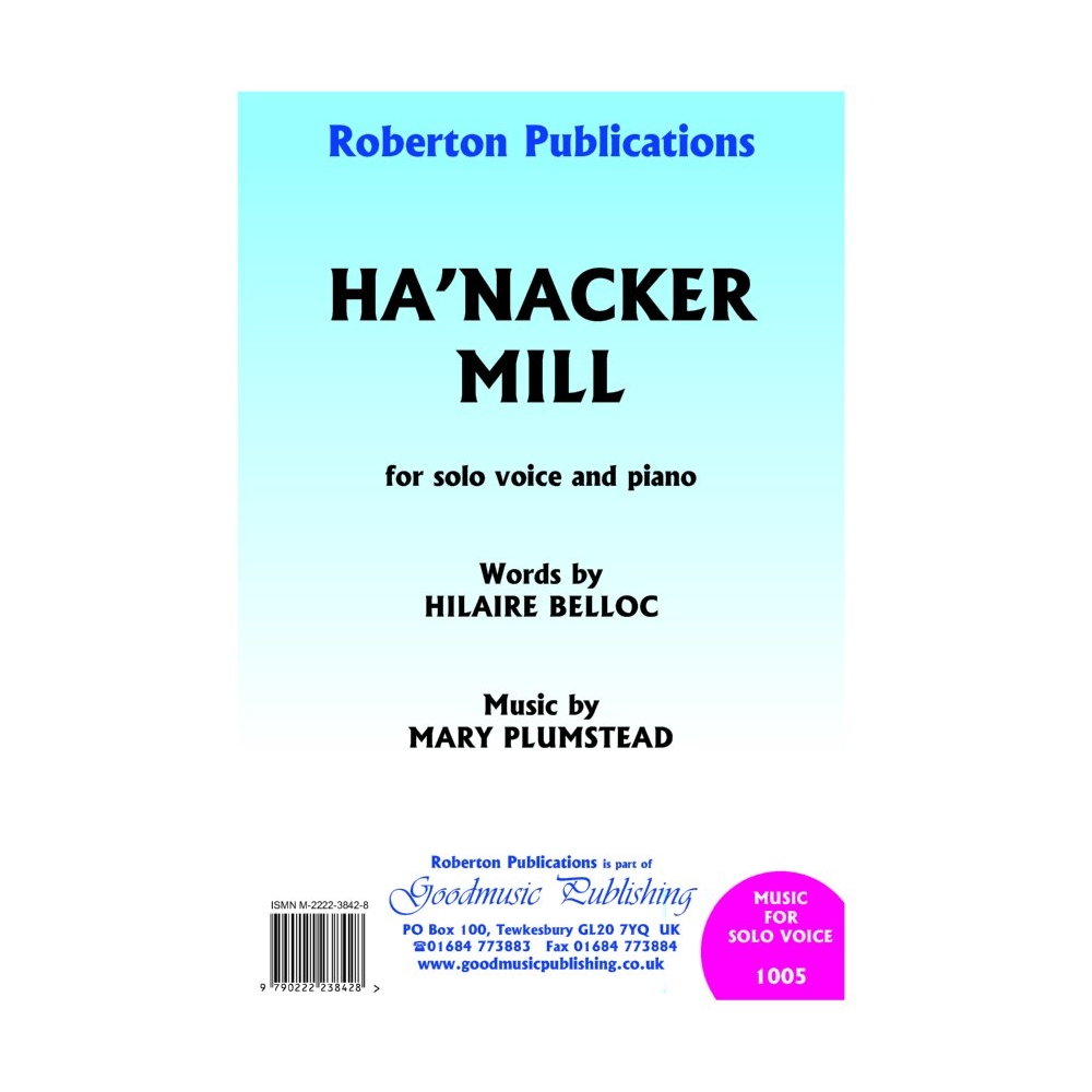 Plumstead, Mary - Ha'nacker Mill.