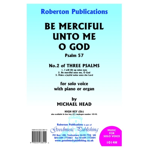 Head, Michael - Be Merciful Unto Me, O God
