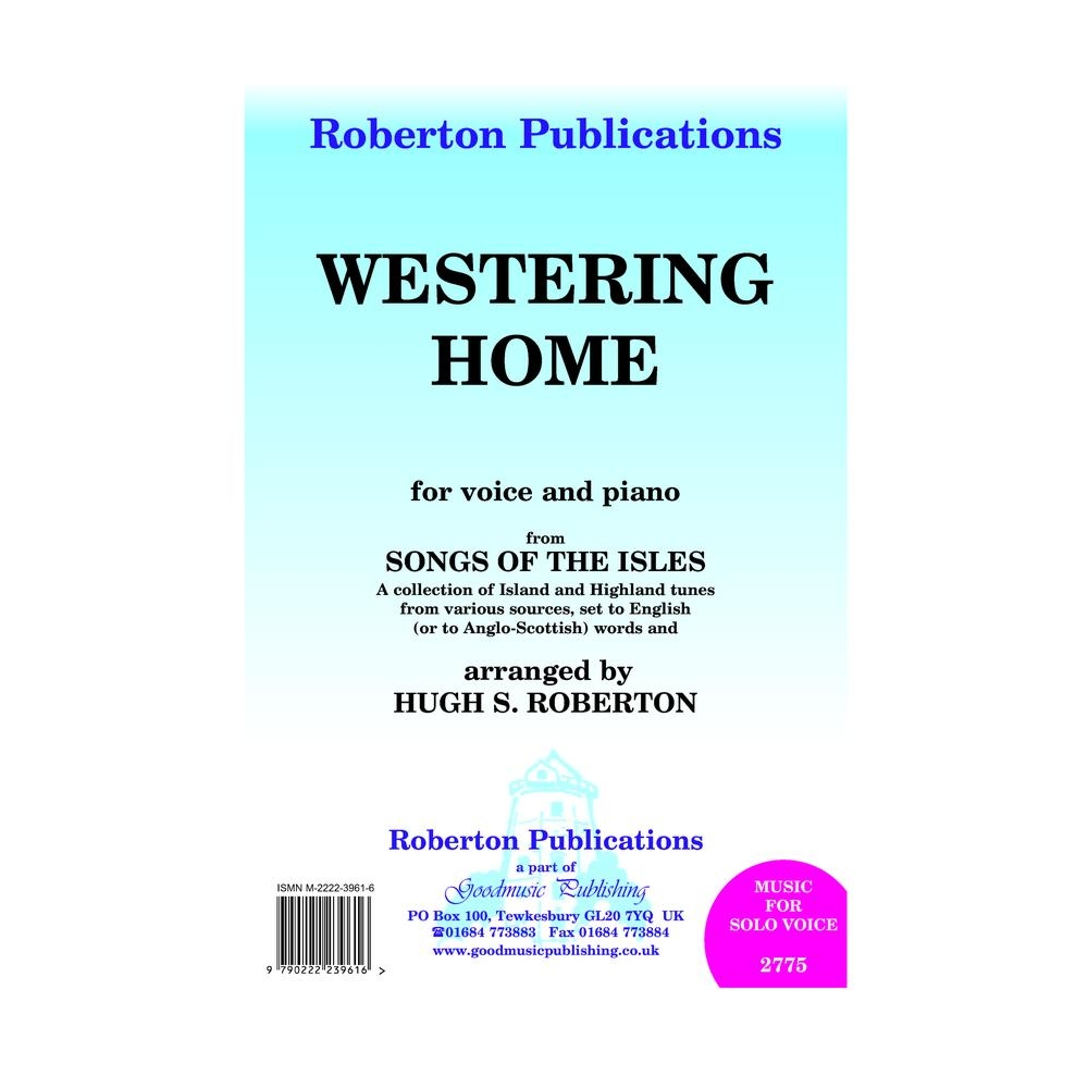 Westering Home (arr Hugh S Roberton)