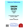 Camilleri, Charles - Unum Deum, Te Deum & Amen