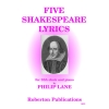 Lane, Philip - Five Shakespeare Lyrics