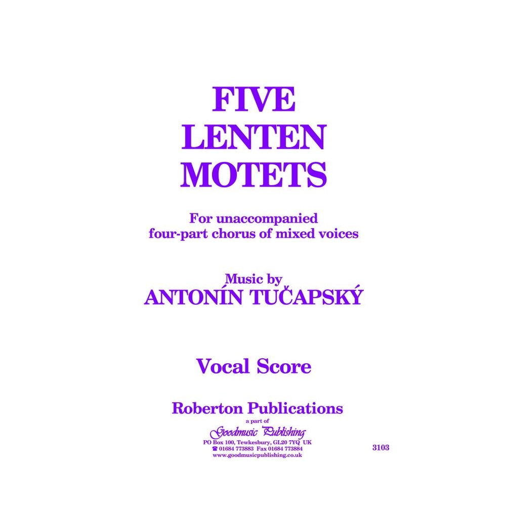 Tucapsky, Antonin - Five Latin Motets