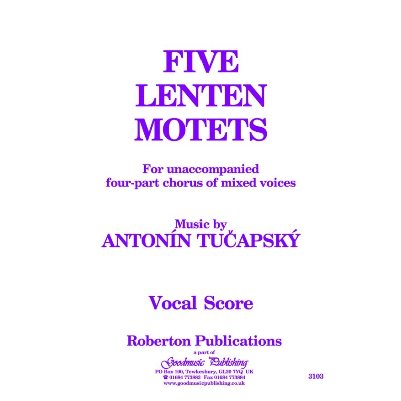 Tucapsky, Antonin - Five Latin Motets