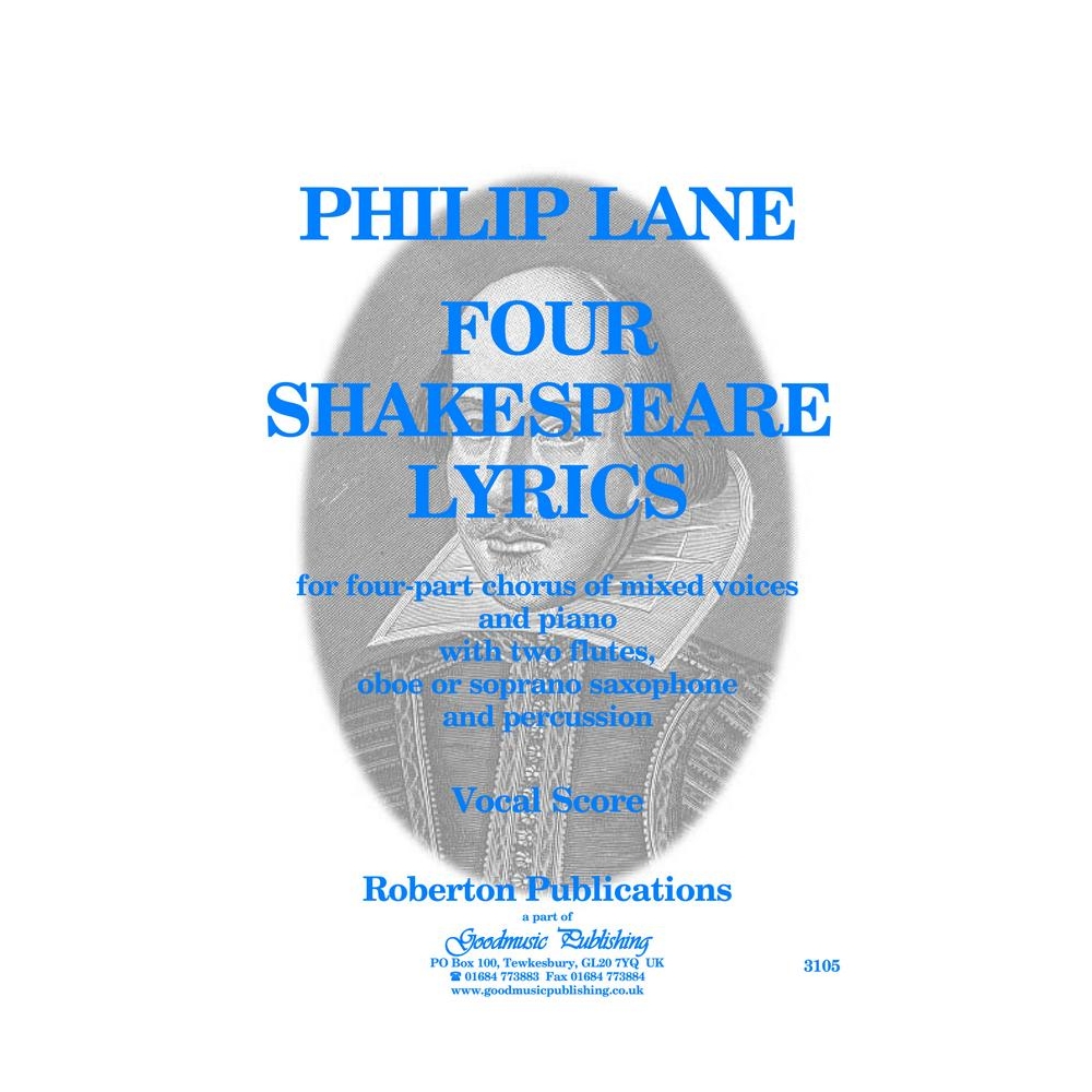 Lane, Philip - Four Shakespeare Lyrics