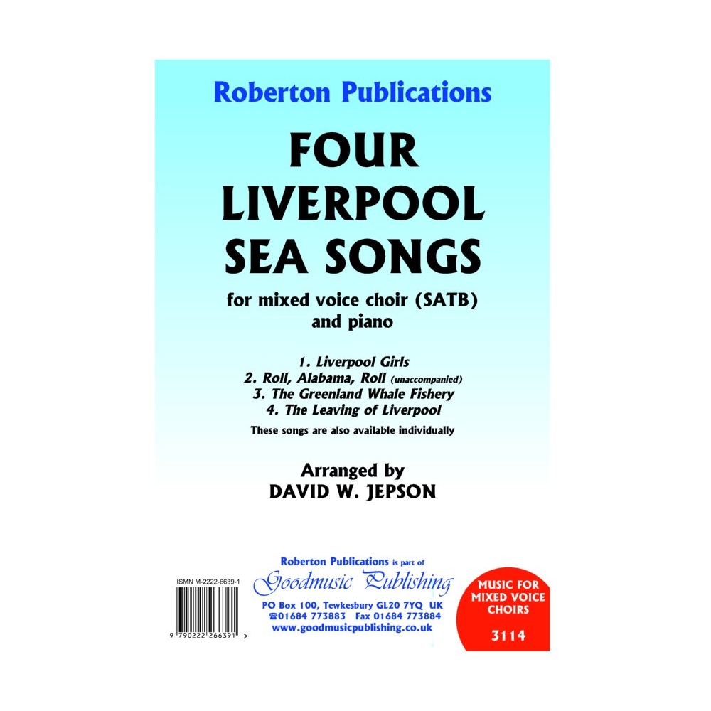 Jepson, David W - Four Liverpool Sea Songs