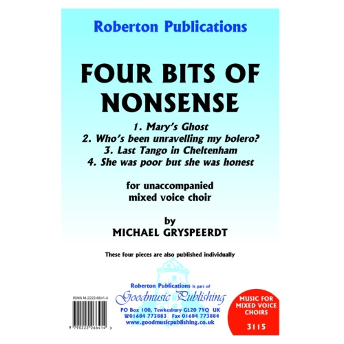 Gryspeerdt, Michael - Four Bits of Nonsense