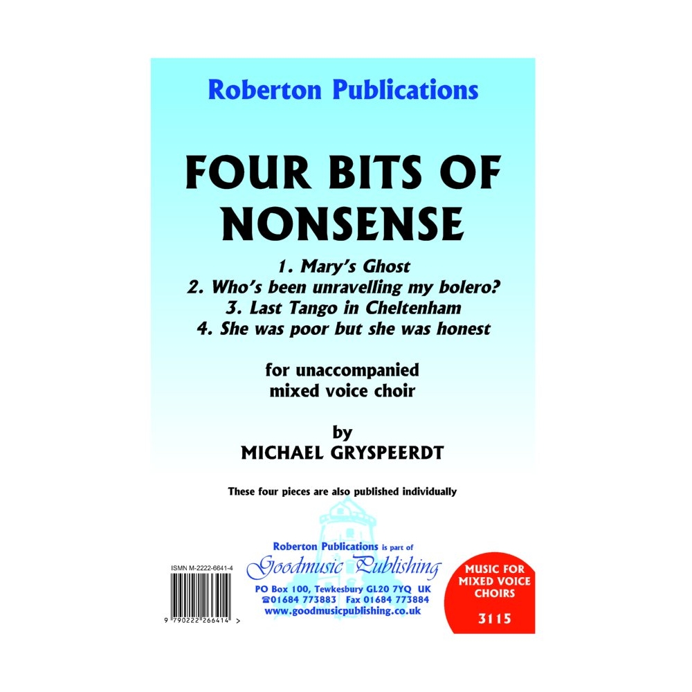 Gryspeerdt, Michael - Four Bits of Nonsense