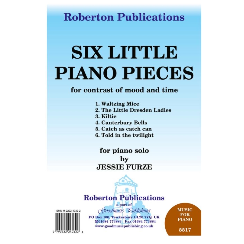 Furze, Jessie - Six Little Piano Pieces