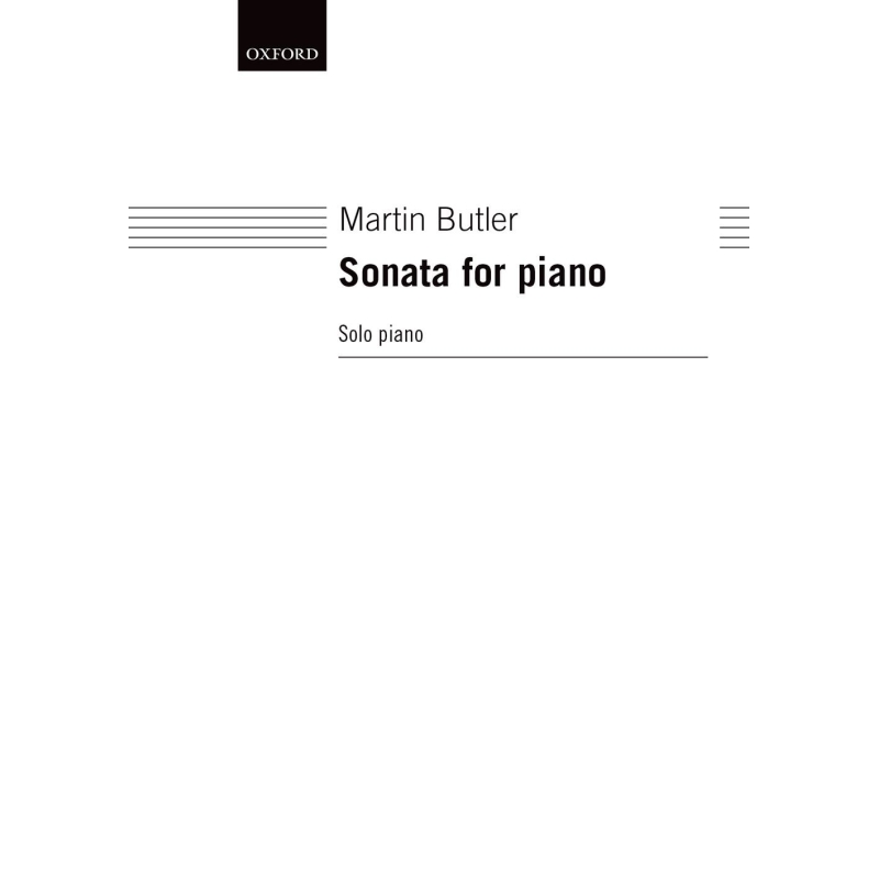 Butler, Martin - Sonata for piano