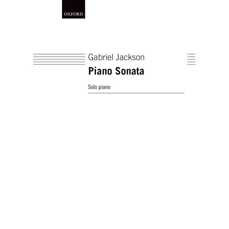 Jackson, Gabriel - Piano Sonata