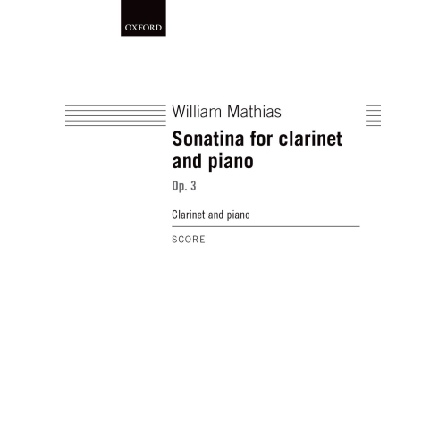 Mathias, William - Sonatina for clarinet and piano Op.3