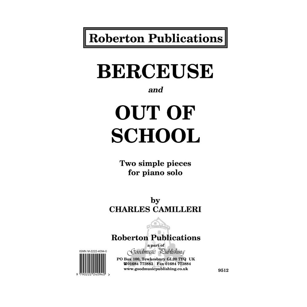 Camilleri, Charles - Berceuse / Out of School