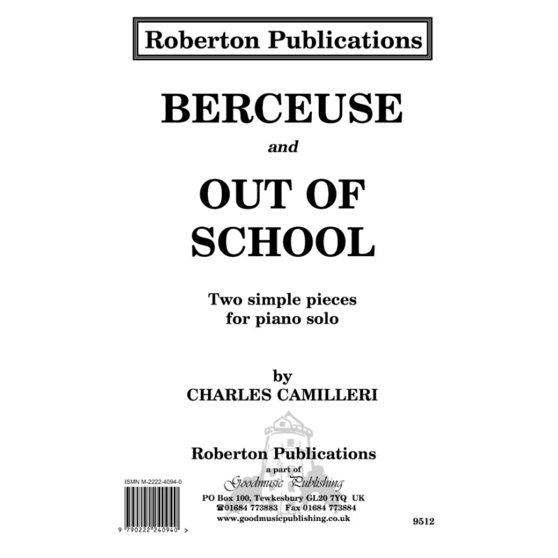 Camilleri, Charles - Berceuse / Out of School