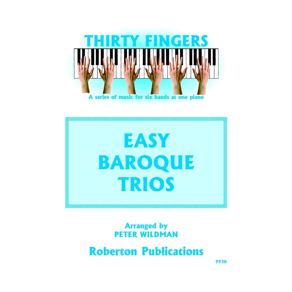 Easy Baroque Piano Trios arr Peter Wildman
