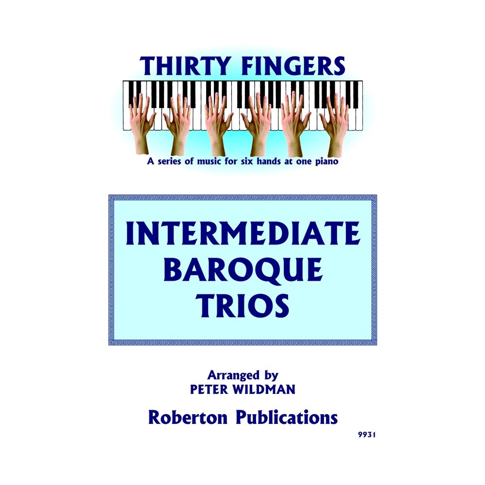 Intermediate Baroque Piano Trios arr Peter Wildman