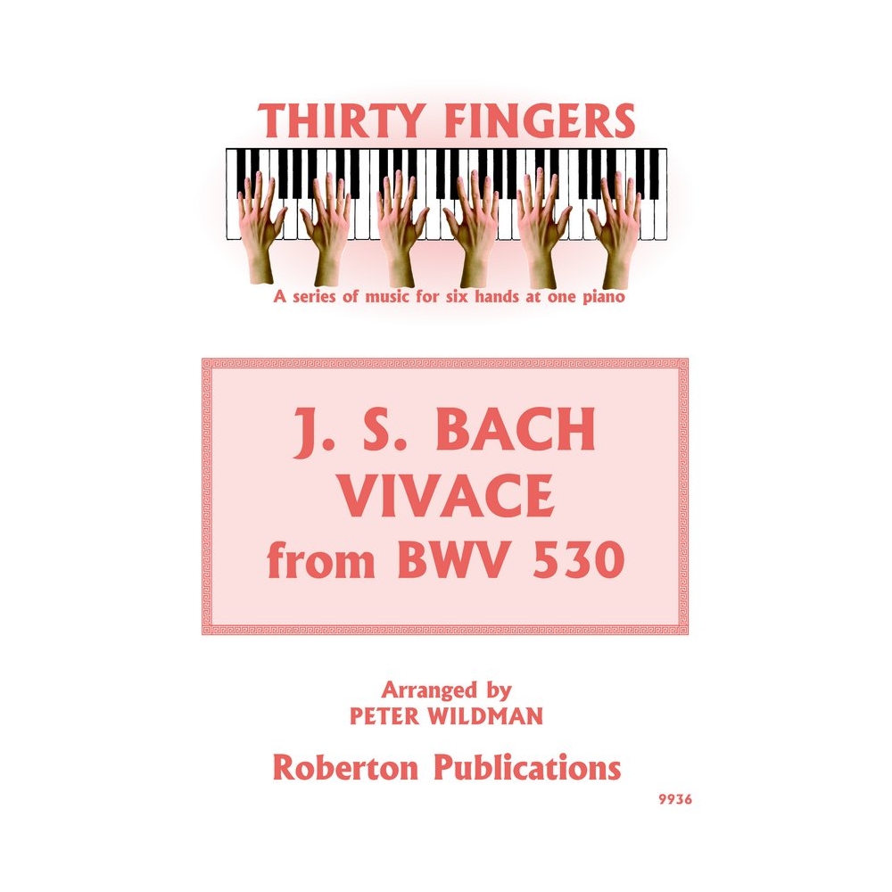 Bach, J S - Vivace (from BWV530) arr Peter Wildman