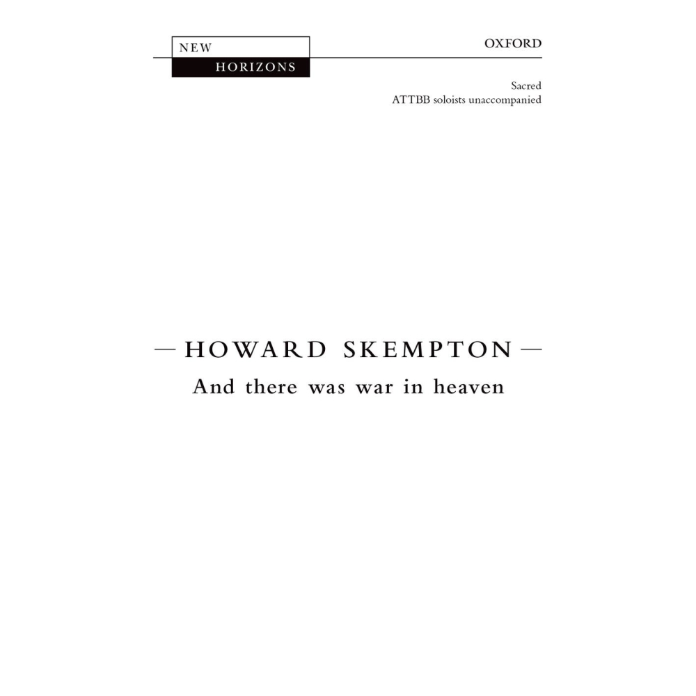 Skempton, Howard - And there was war in heaven