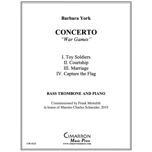 York, Barbara - War Games Concerto