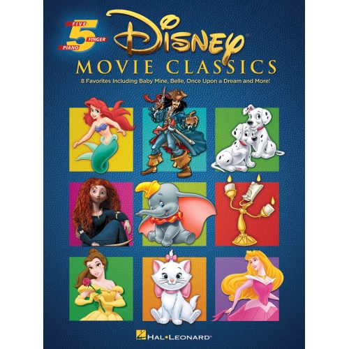 Disney Movie Classics: Five Finger Piano Songbook