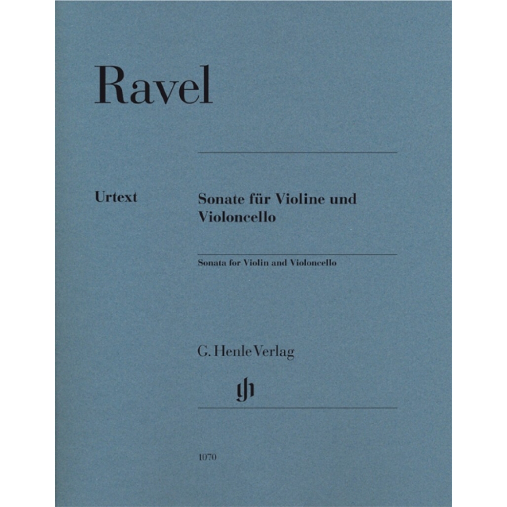 Ravel, Maurice - Sonata for Violin and Violoncello 