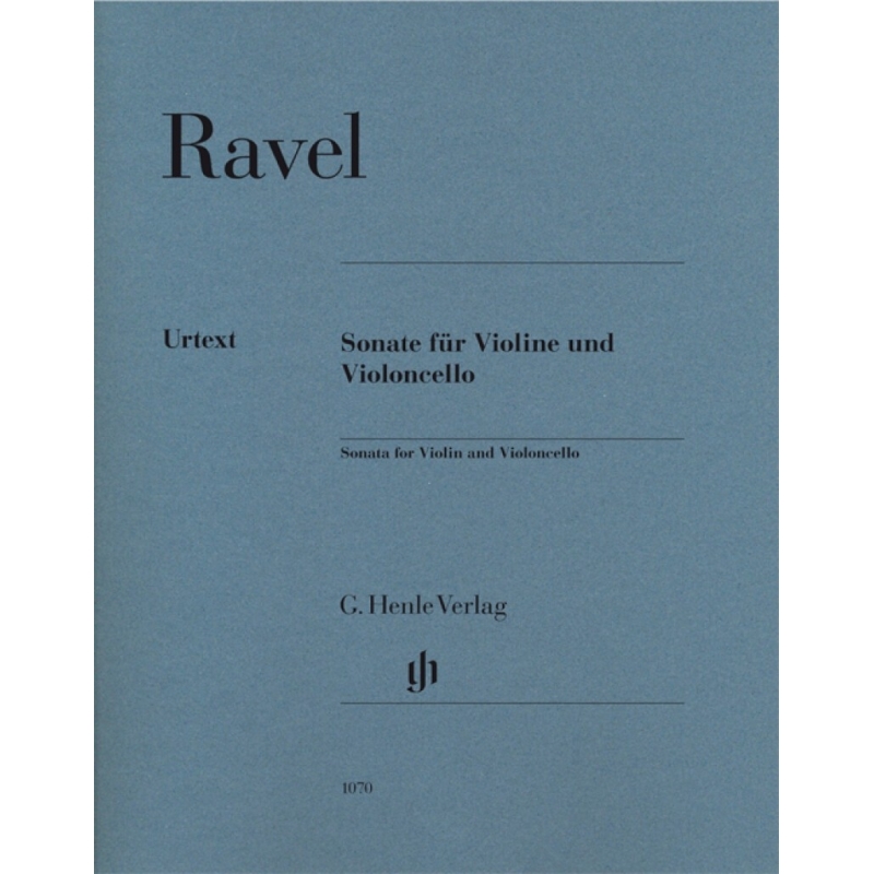 Ravel, Maurice - Sonata for Violin and Violoncello 