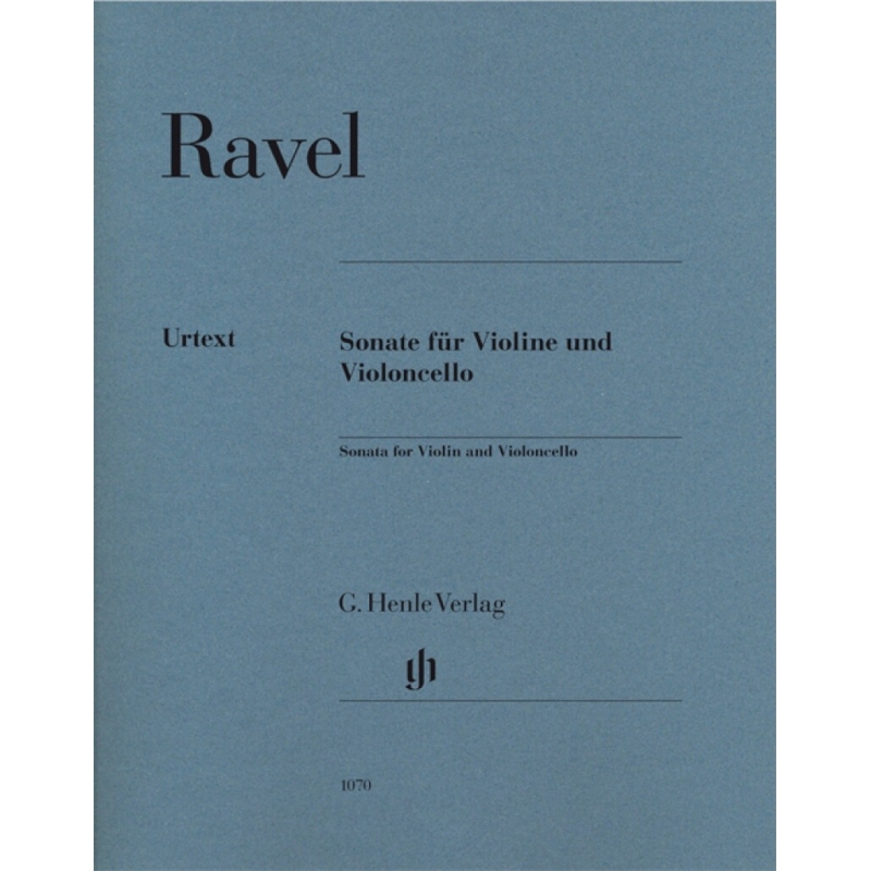 Ravel, Maurice - Sonata for Violin and Violoncello