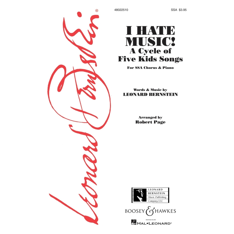 Bernstein, Leonard - I Hate Music! 