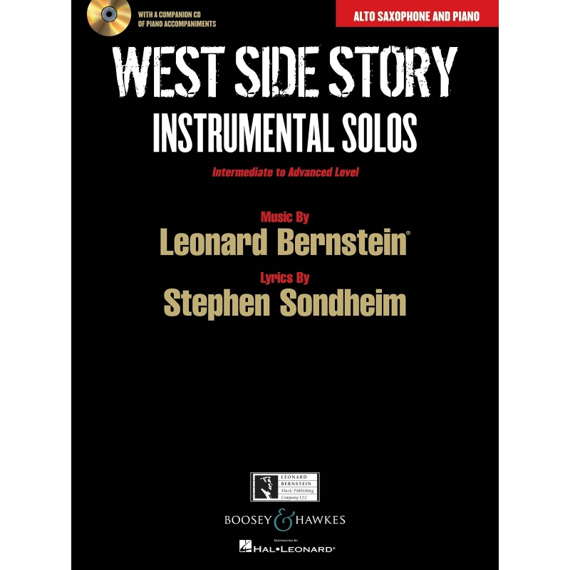Bernstein - West Side Story: Alto Saxophone and Piano