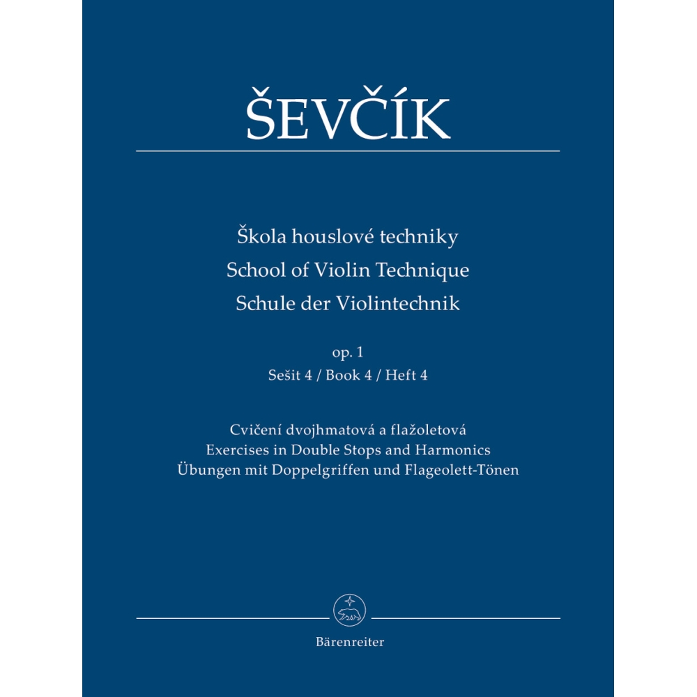 Sevcik, Otakar - School of Violin Technique Opus 1/4
