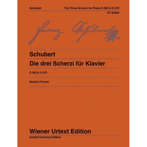 Schubert, Franz - The three...