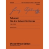 Schubert, Franz - The three Scherzi for piano D 593/1-2, D 570 