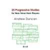 Duncan, Andrew - 25 Progressive Studies for New Tenor Horn Players