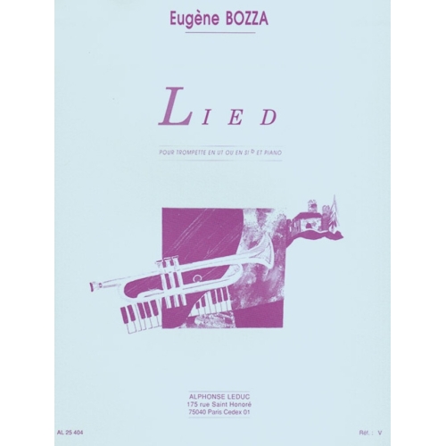 Bozza, Eugène - Lied