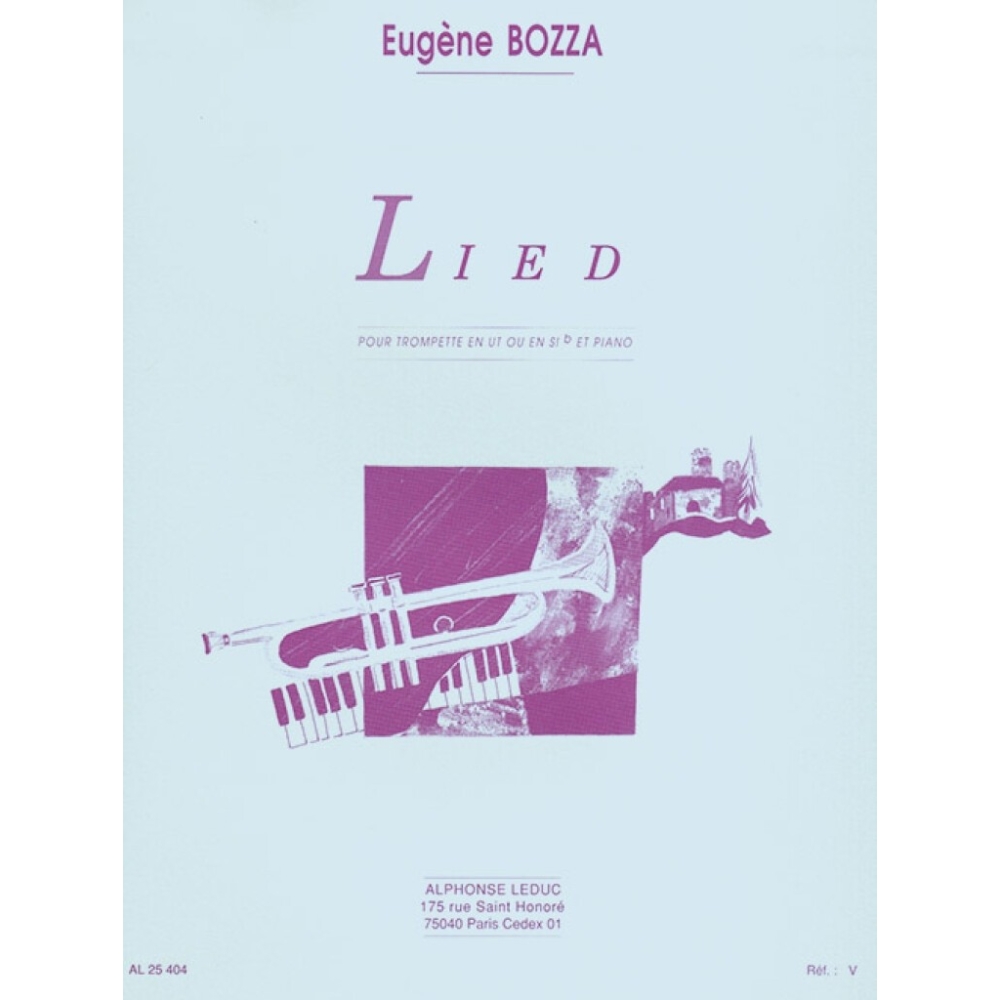 Bozza, Eugène - Lied