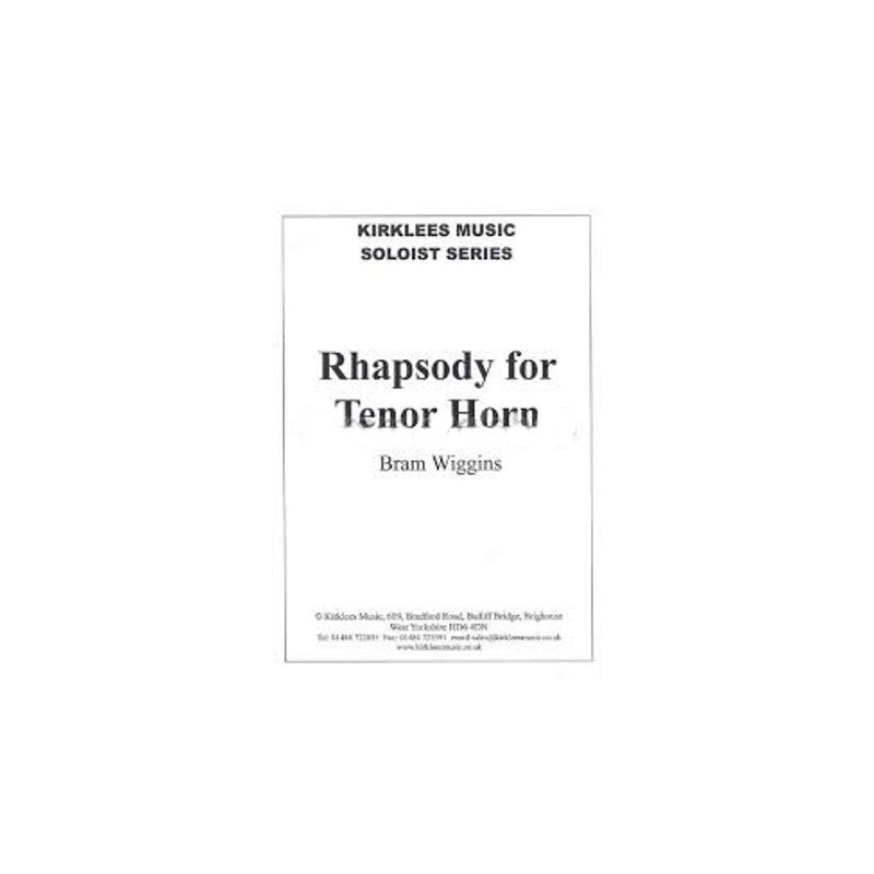 Wiggins, Bram - Rhapsody for Tenor Horn