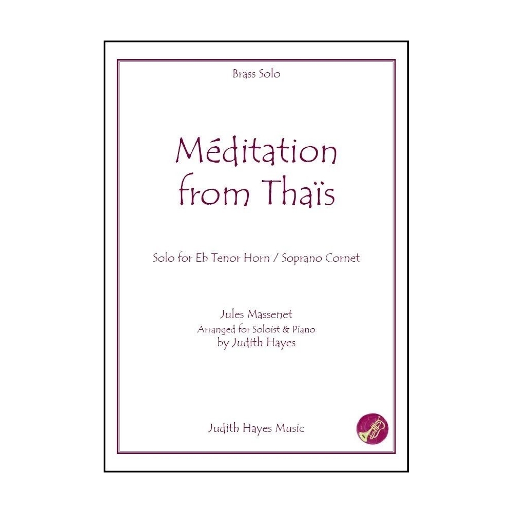 Massenet, Jules - Meditation from Thaïs Eb Horn and Piano
