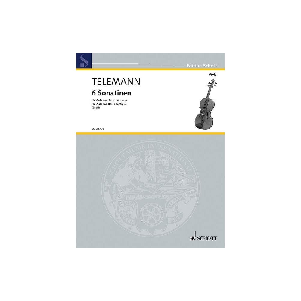 Telemann, Georg Philipp - Six Sonatinas 