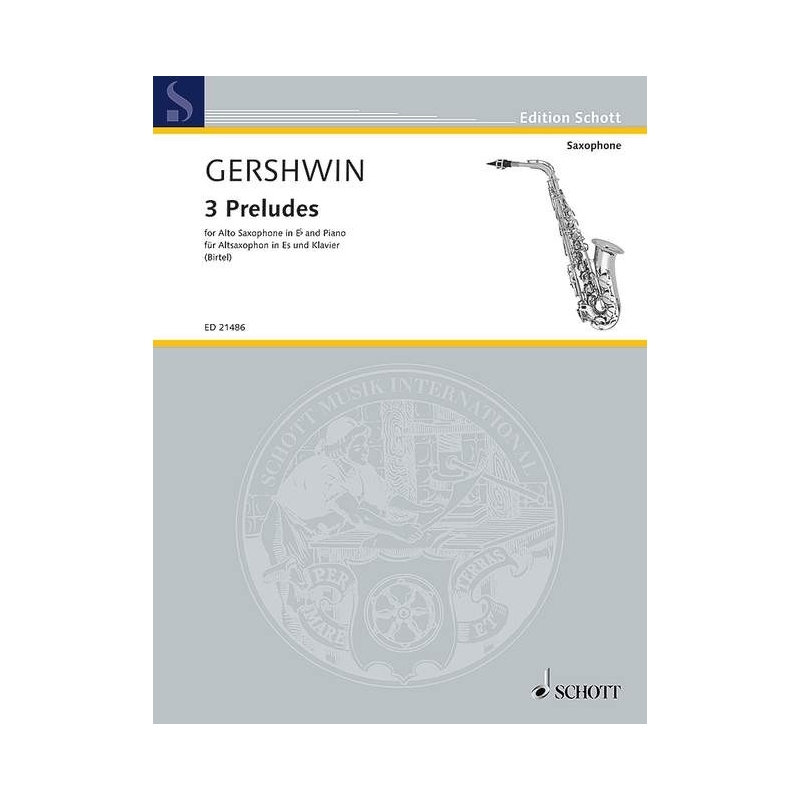 Gershwin, George - Three Preludes (Sax)