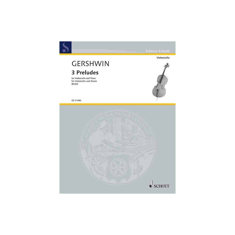 Gershwin, George - Three Preludes (Cello)