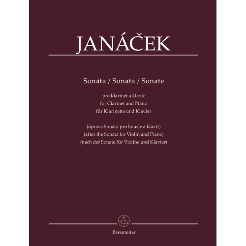 Janacek, Leos - Clarinet Sonata