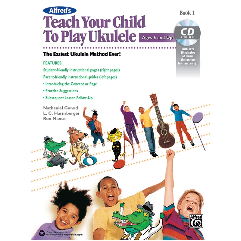 Alfred's Teach Your Child to Play Ukulele, Book 1