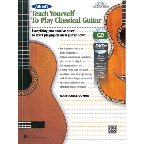 Alfred's Teach Yourself to Play Classical Guitar