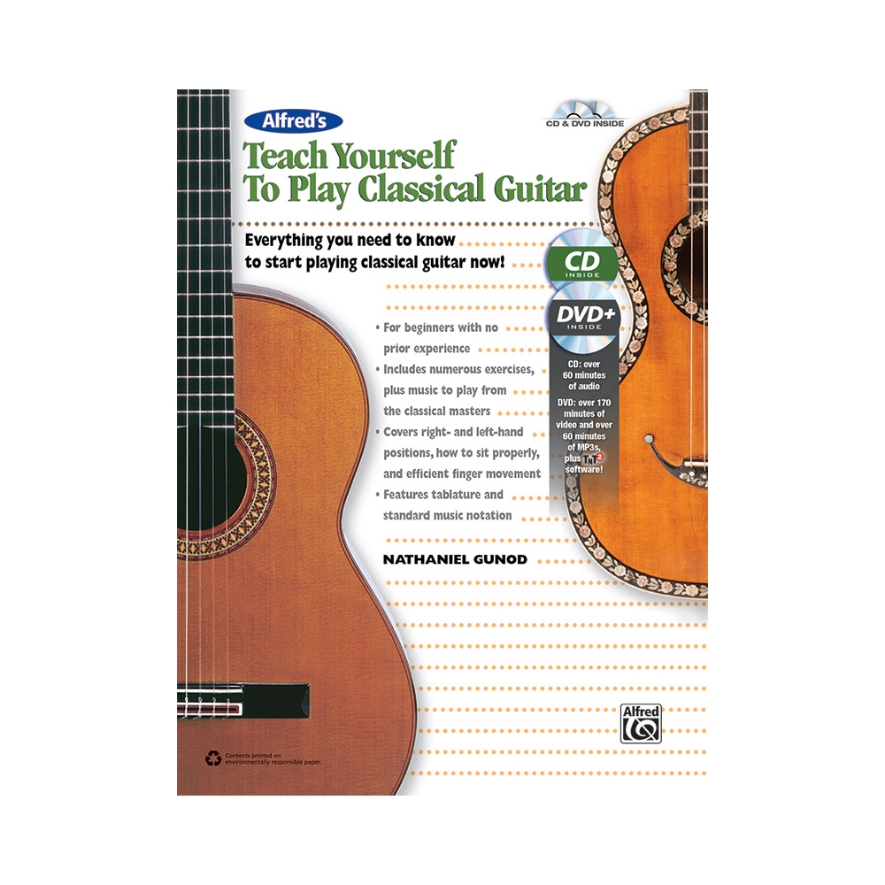 Alfred's Teach Yourself to Play Classical Guitar