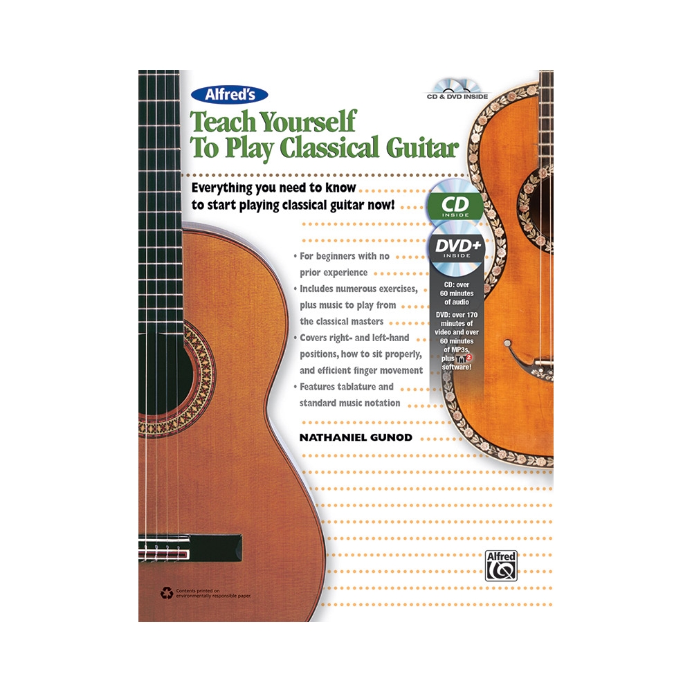Gunod, Nathaniel - Alfred's Teach Yourself to Play Classical Guitar