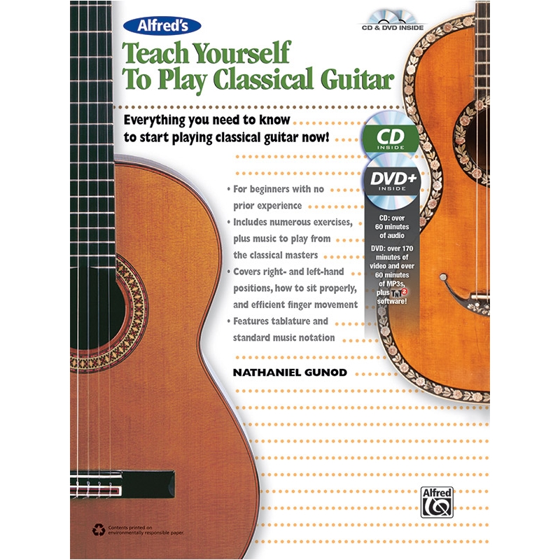 Gunod, Nathaniel - Alfred's Teach Yourself to Play Classical Guitar